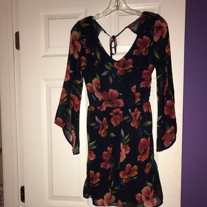 floral longsleeve dress